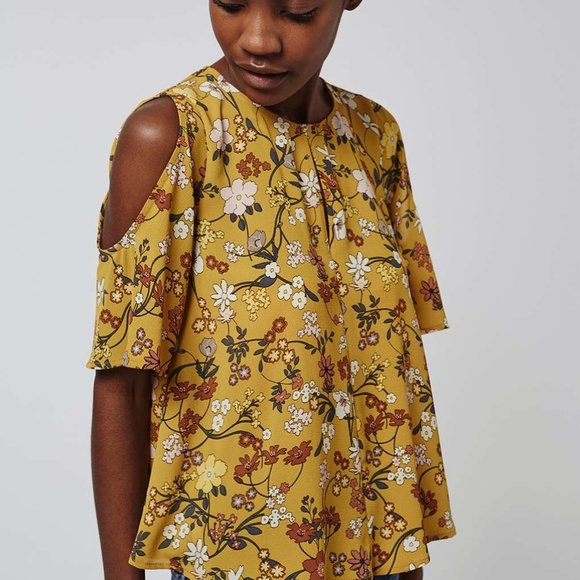 Topshop Tops - Topshop Secret Garden Bouse